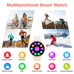 Hwagol 2024 Women'S Smartwatch Bluetooth Call 1.39 Touch Screen smart watches for men Health MonitoringIp67Waterproof Fitness