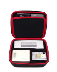 GHKJOK 3.5 inch Large Size Multilayer Digital Gadget Storage Bag Neoprene Travel Organizer Case For HDD, USB Flash Drive camera