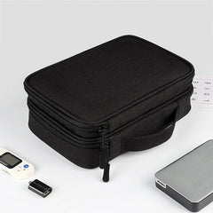 Electronics Accessories Organizer Bag, Travel Cable Organiser Bag, Universal Carry Travel Gadget Bag for USB Cable Drive, SD Car