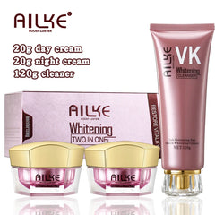 AILKE Lightening Face Cream, Antioxidant, Color Correction, Firming, With Sodium Hyaluronate, Clean Skin Facial Cream