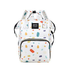 Fashion Print Nappy Backpack Bag Mummy Large Capacity Bag Mom Baby Multi-function Outdoor Travel Diaper Bags for Baby Care Stuff