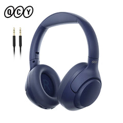 QCY H3 ANC Wireless Headphones Hi-Res Audio Over Ear Headset 43dB Hybrid Active Noise Cancellation Bluetooth 5.4 Gaming Earphone