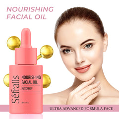 Séfralls Rosehip Facial Essence Oil 30ml Firming Skin Facial Massage oil Moisturizing Skincare Facial Serum Oil