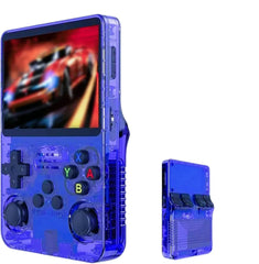Open Source R36S Retro Video Game Console 128G 40000 Handheld Video Player Linux System 3.5-inch IPS Screen Portable Pocket Gift