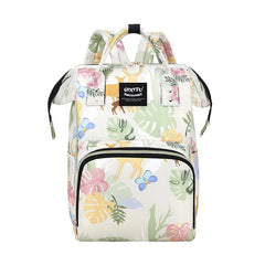 Fashion Print Nappy Backpack Bag Mummy Large Capacity Bag Mom Baby Multi-function Outdoor Travel Diaper Bags for Baby Care Stuff
