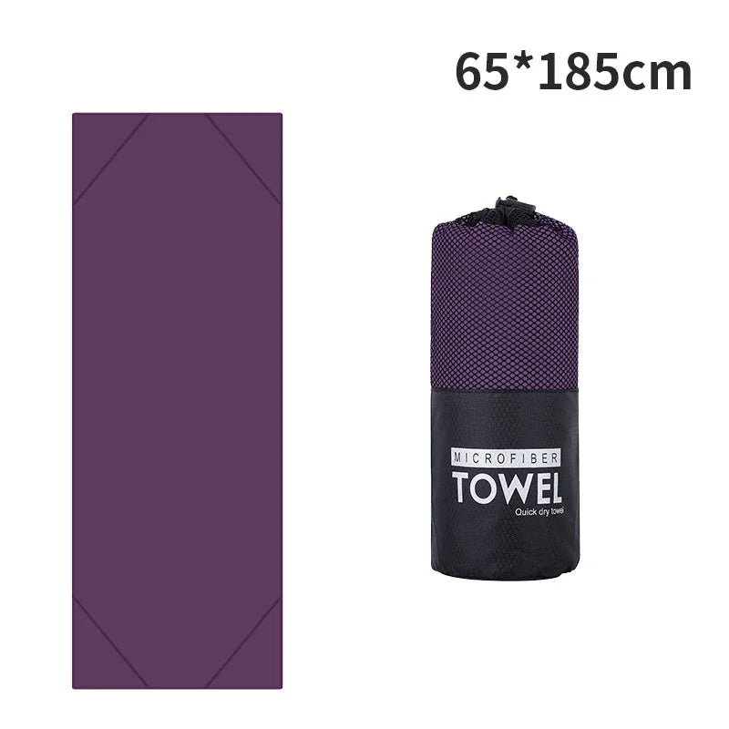 Anti-slip Yoga Mat Blankets 63*185cm Towel Gym Fitness Pilates Workout Sport Travel Solid Color Home Yoga Mat Cover Quick-drying