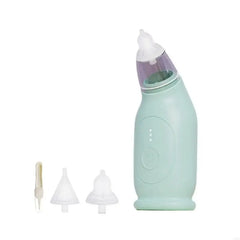 U50F Electric Nasal Aspirator with 2 Suction Head Automatic Nose Cleaner 3 Gear Adjustable Baby Nasal Sucker Rechargeable