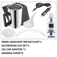 car headlight restoration polish kit polish car headlights 800ML liquid polymer faros car headlight polishing repair kit