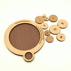 Challenging Intelligence Wooden Brain Teasers Puzzles Board Game