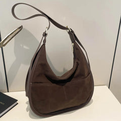 Women Suede Crossbody Bag Leopard Print Shoulder Bag Tote Bag with Multi-Pocket Handbag Adjustable Strap Hobo Bag Messenger Bag