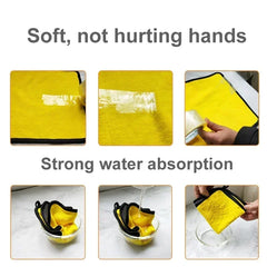 10 PCs Extra Soft Car Wash Microfiber Towel CarCleaning Drying Cloth Car CareCloth Detailing CarWashTowel Never Scrat