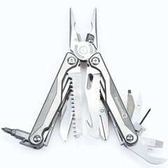 Daicamping DL7 Titanium alloy handle Outdoor Camping Multi-tools Set Folding Knife Scissor EDC Multi Tools Pliers Hand Tools Set