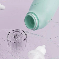 U50F Electric Nasal Aspirator with 2 Suction Head Automatic Nose Cleaner 3 Gear Adjustable Baby Nasal Sucker Rechargeable