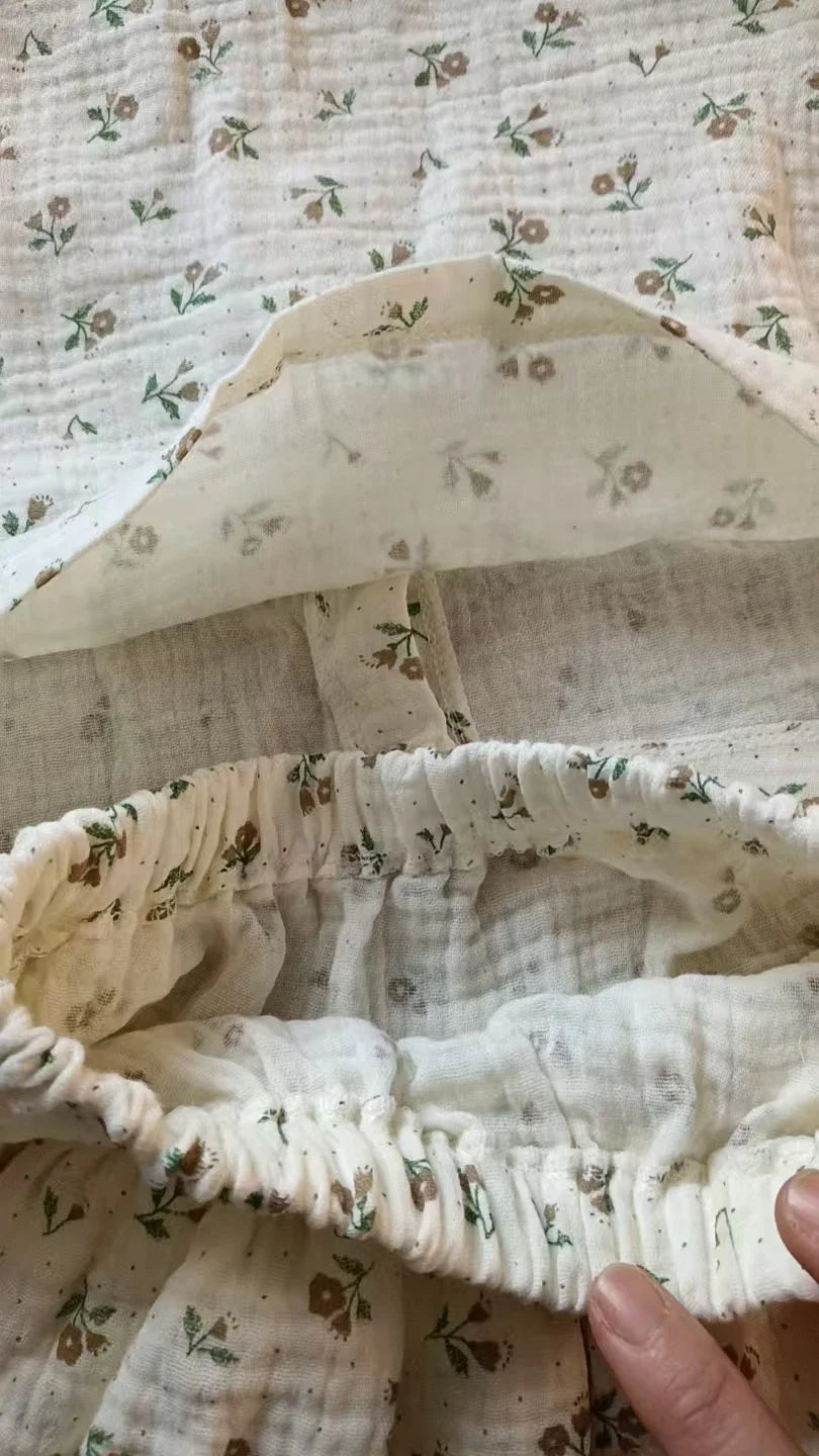 2025 Spring New Trending Children Clothing Set Girl's Dress Autumn Floral Lace Shirt+Cake Skirt Two-piece Set