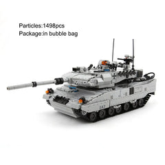 WW2 German Leopard 1 Main Battle Tank Building Block Cougar Armored Vehicle Brick Model DIY Military Tank Hobby Collection Toys