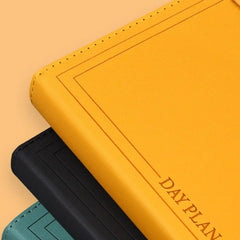 A5 2025 Agenda Planner Notebook 176 Pages Soft PU Cover 12 Months Planner Notebook Thicken Simple 2025 Journal Notebooks Study