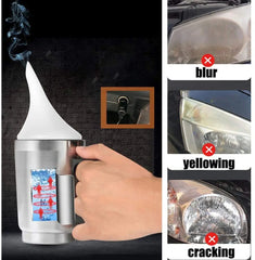 car headlight restoration polish kit polish car headlights 800ML liquid polymer faros car headlight polishing repair kit