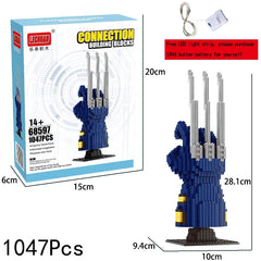 Disney Marvel Legends lega marvel Spider Man Venom Building Blocks Iron Man VenomCartoon Character building block Toys For Gifts