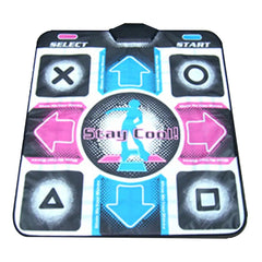 USB Wired Dance Mat Non-Slip Electronic Dance Pad Built-in Music Fitness Exercise Pad for PC TV Dance Gaming Yoga Mats