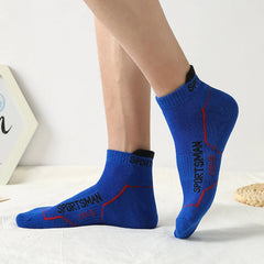 12 Pairs Ankle Socks Men Cotton Sports Running Socks Breathable Mesh Comfortable Sweat Absorption Fitness Cotton Short Socks