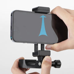 Handheld Shooting Expansion Adapter with 1/4inch Screw Cell Phone Holder Tripod Adapter for DJI Osmo Pocket 3 Camera Accessories