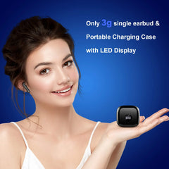 Wireless Earbuds, LED Power Display Bluetooth 5.3 Headset, Earbuds in-Ear Noise Cancelling Mic, 40H Playback Headphones.