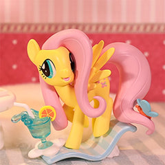 POPMART My Little Pony Leisure Afternoon Series Blind Box Toys Mystery Box Mistery Caixa Action Figure Cute Model Birthday Gift