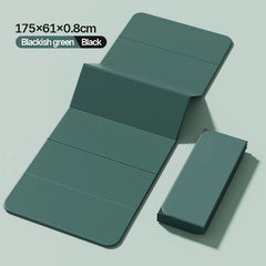 Foldable Yoga Mat Extra Thick  Eco-Friendly POE Material, Non-Slip Design Fitness Mats, Multi-Purpose Workout Mats