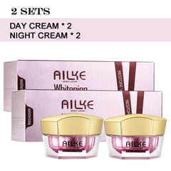 AILKE Lightening Face Cream, Antioxidant, Color Correction, Firming, With Sodium Hyaluronate, Clean Skin Facial Cream