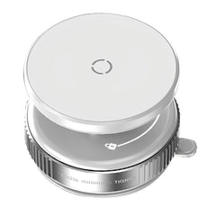 360° Adjustable Vacuum Magnetic Suction Cup Phone Holder Double Sided Magnetic Car Phone Holder Folding Stand For Magsafe iPhone