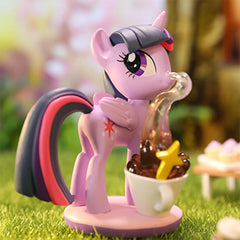 POPMART My Little Pony Leisure Afternoon Series Blind Box Toys Mystery Box Mistery Caixa Action Figure Cute Model Birthday Gift