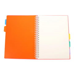 A4 Coil Notebook 300 Pages Spiral Binding Thick Paper Anti Shadowing Blue Grid Large Journal Diary Notepad Office School