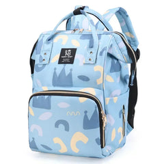 Fashion Print Nappy Backpack Bag Mummy Large Capacity Bag Mom Baby Multi-function Outdoor Travel Diaper Bags for Baby Care Stuff