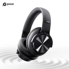 Picun B8 Wireless Headset HIFI Surround Bluetooth Headphones 40MM 50MS Low-Latency HD Mic 120H Game Mode Touch Control Foldable