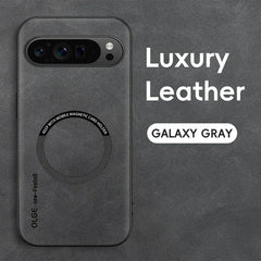 Magnetic Leather Case For Google Pixel 8A 8 7A 7 For Magsafe Shockproof Cover For Google Pixel 8 7 Pro Phone Accessories Funda