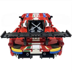 1684PCS 488GTE Racing Car Building 1:8 MOC Sports Car 42125 Building Bricks Construction Sets Buildable Supercar Model for Adult