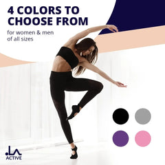 Grip Socks Yoga Pilates Barre Ballet Non Slip Non Skid Maternity with Grippers