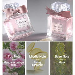 Pink Blossom Sweetheart Perfume, Fresh and Long-lasting Light Fragrance for Women, Floral Fragrance,  for Gift Giving/daily Use