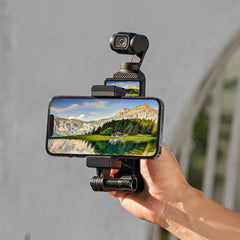 Handheld Shooting Expansion Adapter with 1/4inch Screw Cell Phone Holder Tripod Adapter for DJI Osmo Pocket 3 Camera Accessories