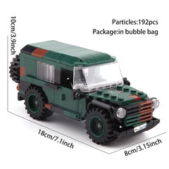 WW2 German Leopard 1 Main Battle Tank Building Block Cougar Armored Vehicle Brick Model DIY Military Tank Hobby Collection Toys