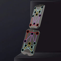 Folding Push-up Board Push-up Support Multi-Functional Floor Push Up Handle Non Slip Abdominal Enhancement Support for Workout