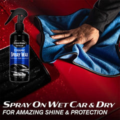 Hydroshine Detailer Ceramic Coating Spray Wax Crystal Polishing Liquid Durable Protection Hydrophobic Detailing Accessories Care
