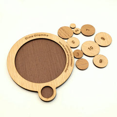 Challenging Intelligence Wooden Brain Teasers Puzzles Board Game
