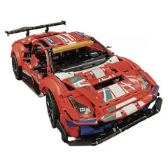1684PCS 488GTE Racing Car Building 1:8 MOC Sports Car 42125 Building Bricks Construction Sets Buildable Supercar Model for Adult