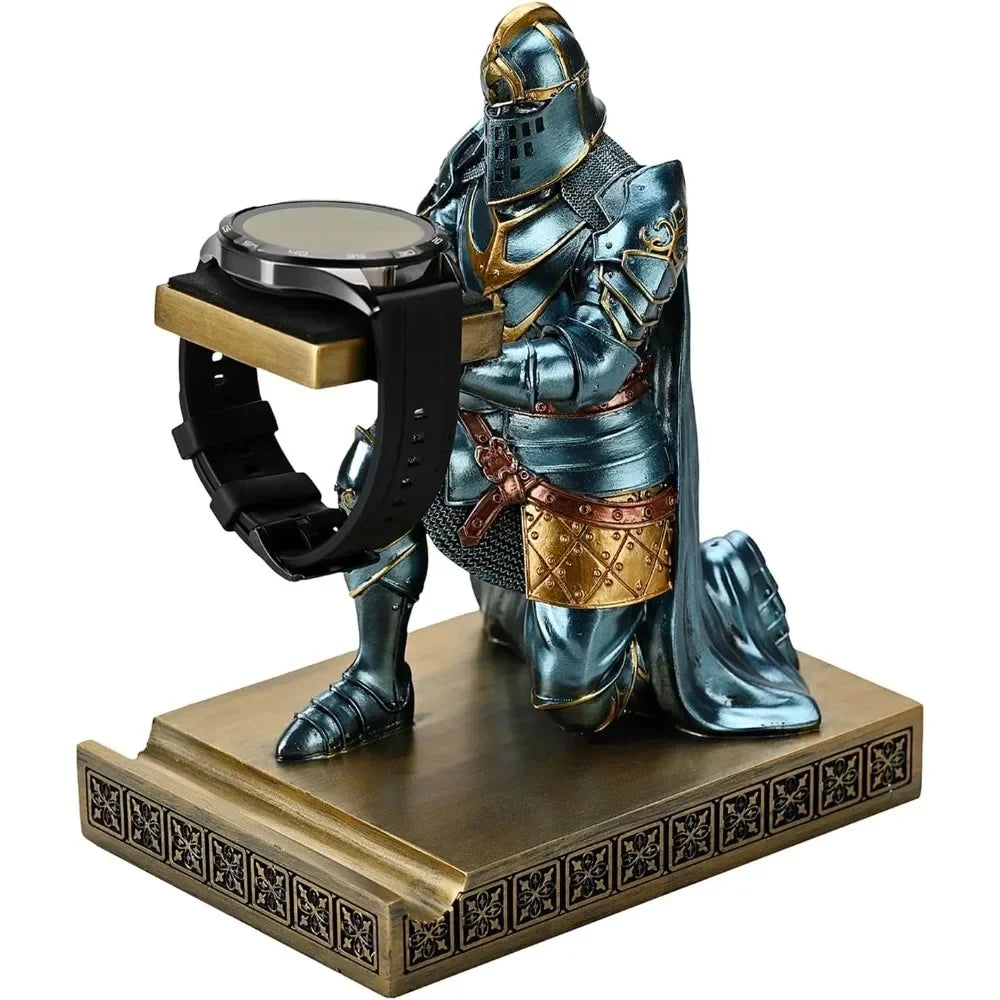 Watch display stand Glasses jewelry bracelet necklace stand Tray tower Resin pen holder Warrior Knight Office