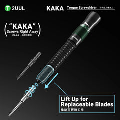 2uul KAKA screwdriver adjustable torque screwdriver mobile phone repair tool batch head detachable