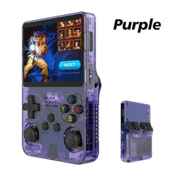 Open Source R36S Retro Video Game Console 128G 40000 Handheld Video Player Linux System 3.5-inch IPS Screen Portable Pocket Gift