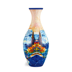 3D Puzzle Vase Adult Jigsaw 3D Art Jigsaw Vase Unique 160 Curved Plastic Puzzles Puzzle Vase for Home Office Decoration 1pcs