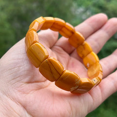 Natural Amber Bracelets&Bangles Women Adult Trendy Handmade White Old Amber New Unique Real Baltic Amber Jewelry Gift Wholesale