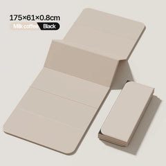 Foldable Yoga Mat Extra Thick  Eco-Friendly POE Material, Non-Slip Design Fitness Mats, Multi-Purpose Workout Mats